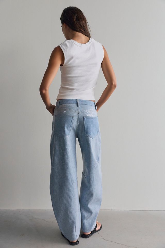 Ksubi Sequin Barrel Jeans #1