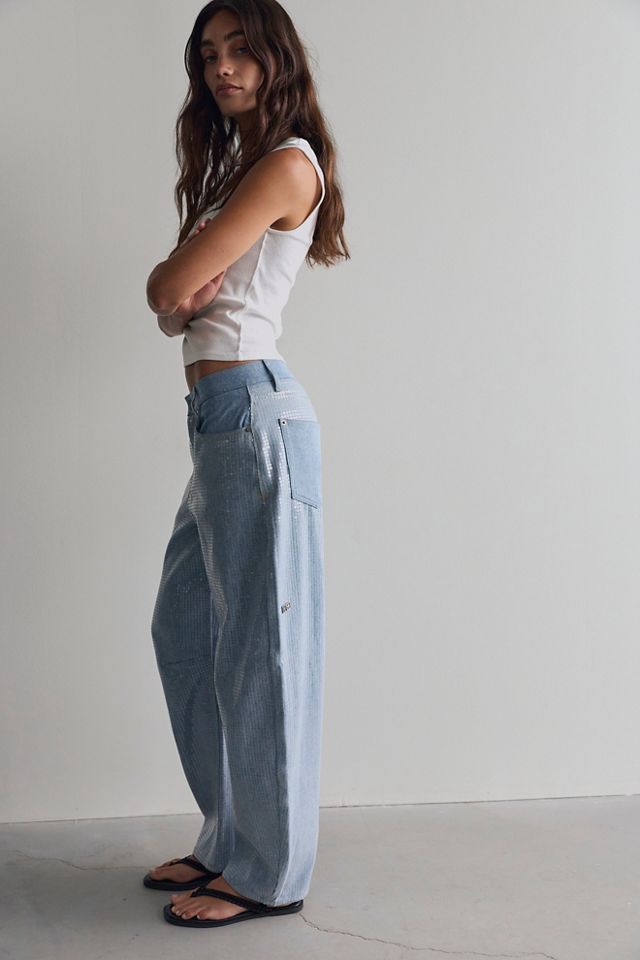 Ksubi Sequin Barrel Jeans #2