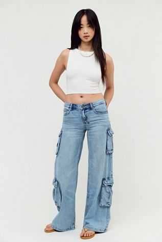 Jeans cargo taille basse Dropout Ksubi