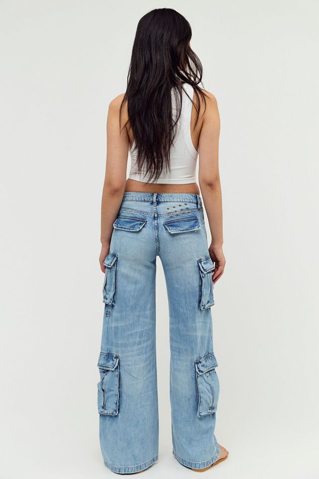 Ksubi Dropout Low-Rise Cargo Jeans #1