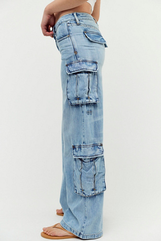 Jeans cargo taille basse Dropout Ksubi