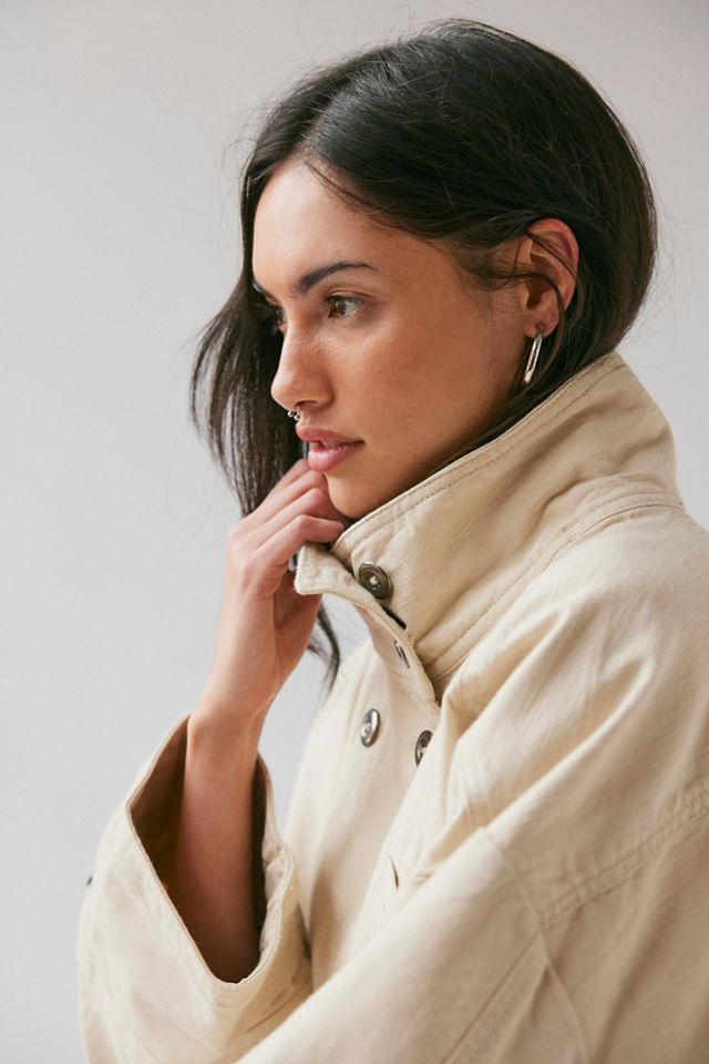 We The Free Collins Washed Canvas Funnel-Neck Jacket #2