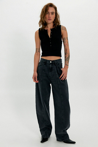 Dala Lido Flatseam Barrel Jeans