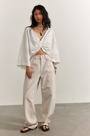 Dala Lido Flatseam Barrel Jeans