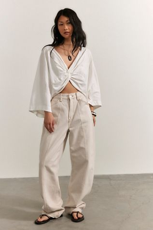 Dala Lido Flatseam Barrel Jeans