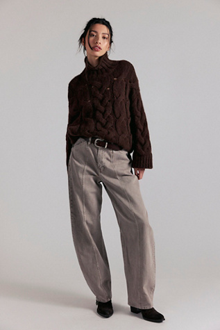 Dala Lido Flatseam Barrel Jeans - thumbnail 9