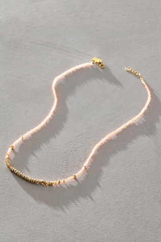Collier court en cristal Iwona Ludyga Design