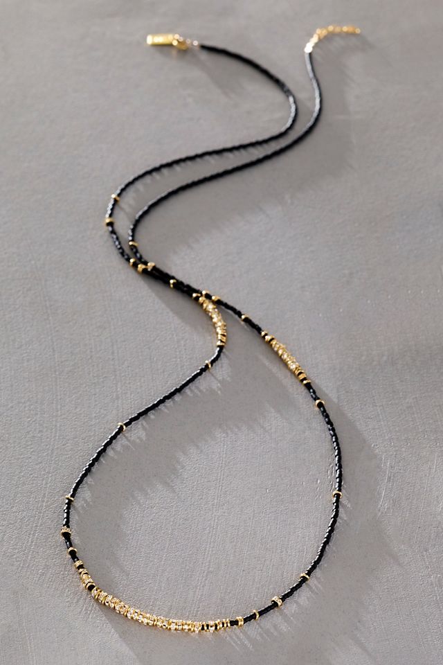 Iwona Ludyga Design Long Crystal Necklace #1