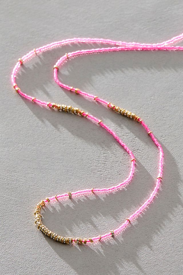 Iwona Ludyga Design Long Crystal Necklace #1