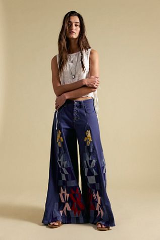 We The Free Kaleidoscope Wide Leg Jeans