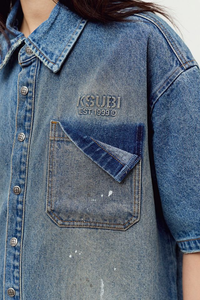 Ksubi Oversized Denim Shirt #3
