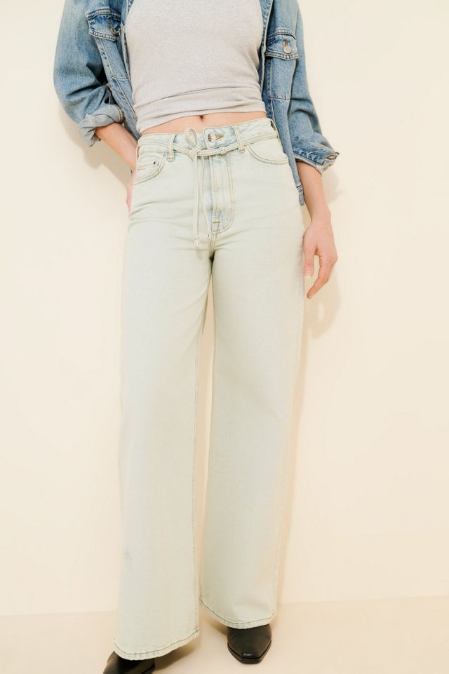 Tomorrow Denim Arizona Wide Leg Belted Jeans #3