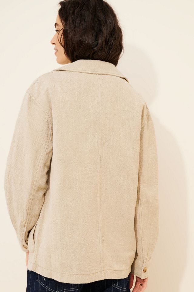 Lucy Linen Chore Coat #1