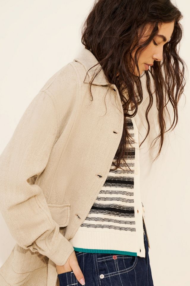 Lucy Linen Chore Coat #3