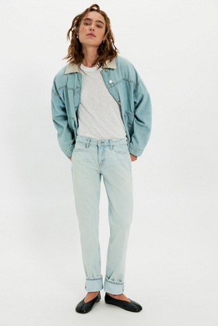 RE/DONE The Snatch Back Straight-Leg Jeans