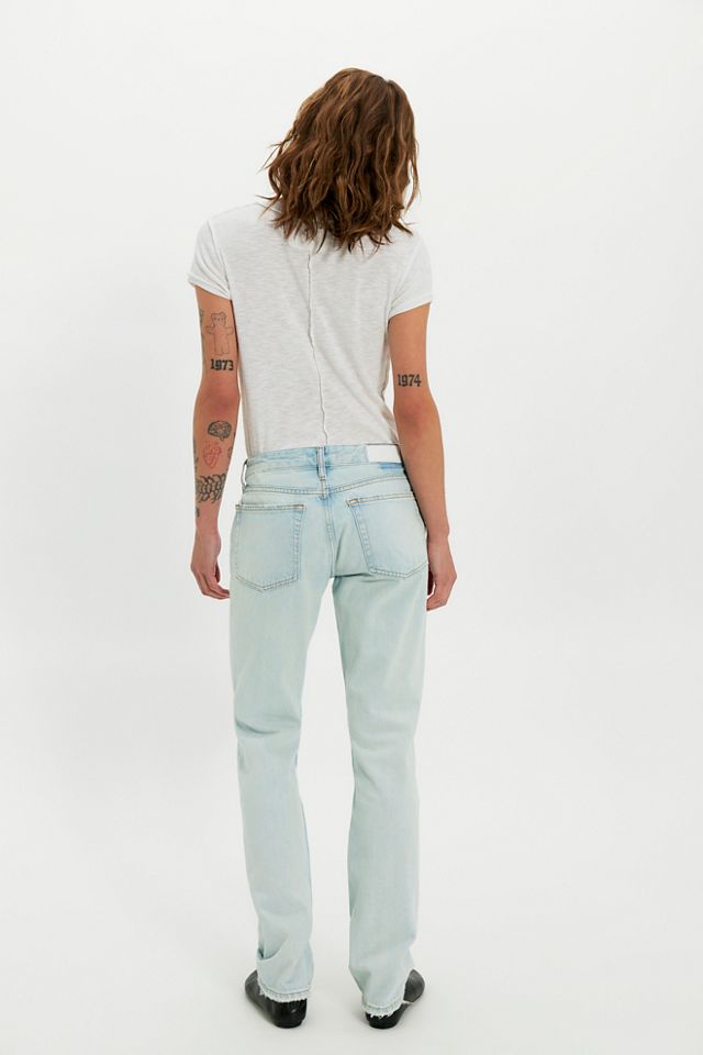 RE/DONE The Snatch Back Straight-Leg Jeans #1