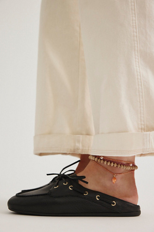 Sperry Slim Boat Mules