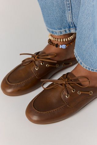 Mules bateau fines Sperry