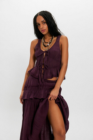 Bare Bliss Skirt Set by free-est at Free People in Purple, Size: M