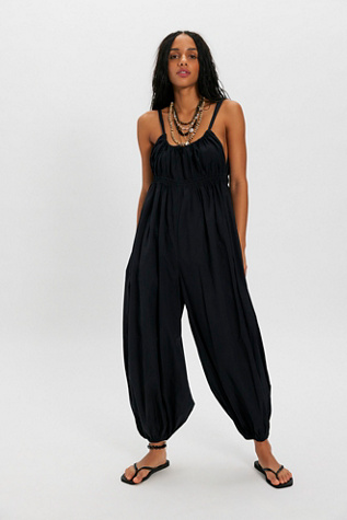 Frannie Jumpsuit by free-est at Free People in Black, Size: M