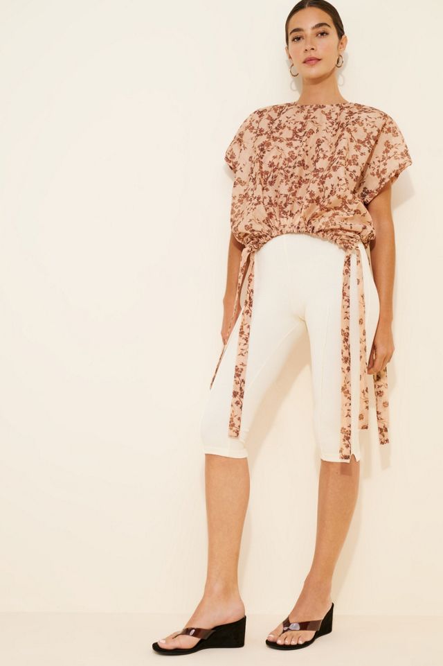 Esthe Poplin Ribbon T-Shirt #4