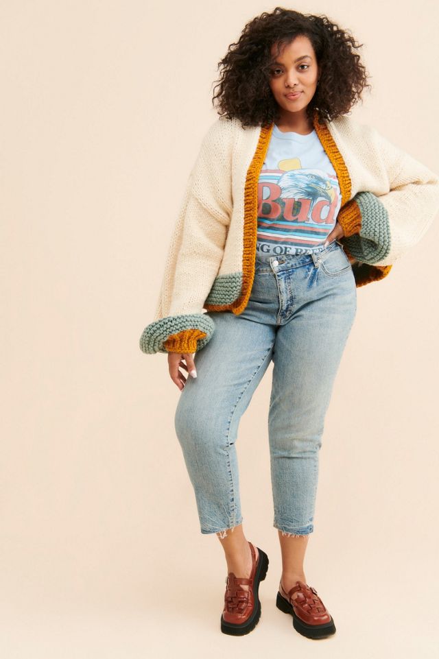 Society Mano Chunky Colorblock Cardigan #3
