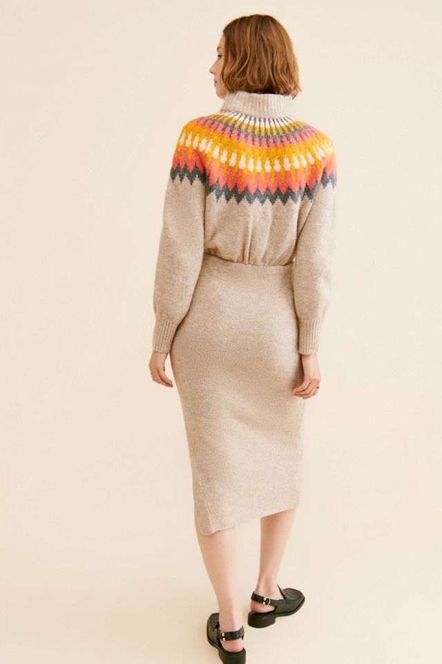 Saylor Boshi Turtleneck Sweater Dress #1