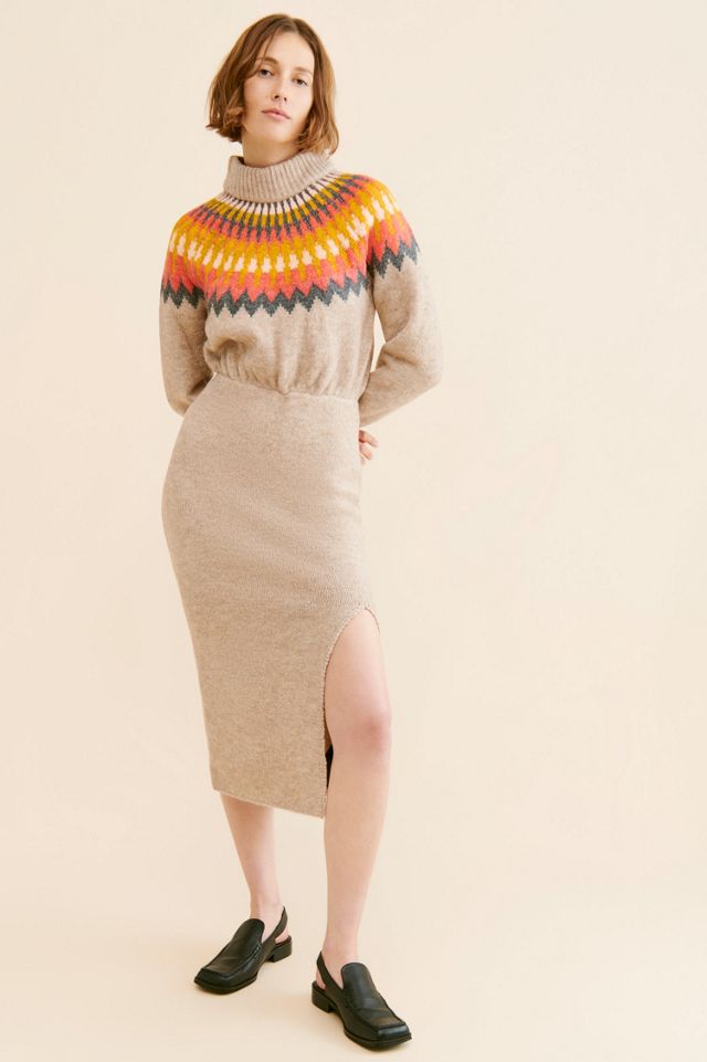 Saylor Boshi Turtleneck Sweater Dress #3