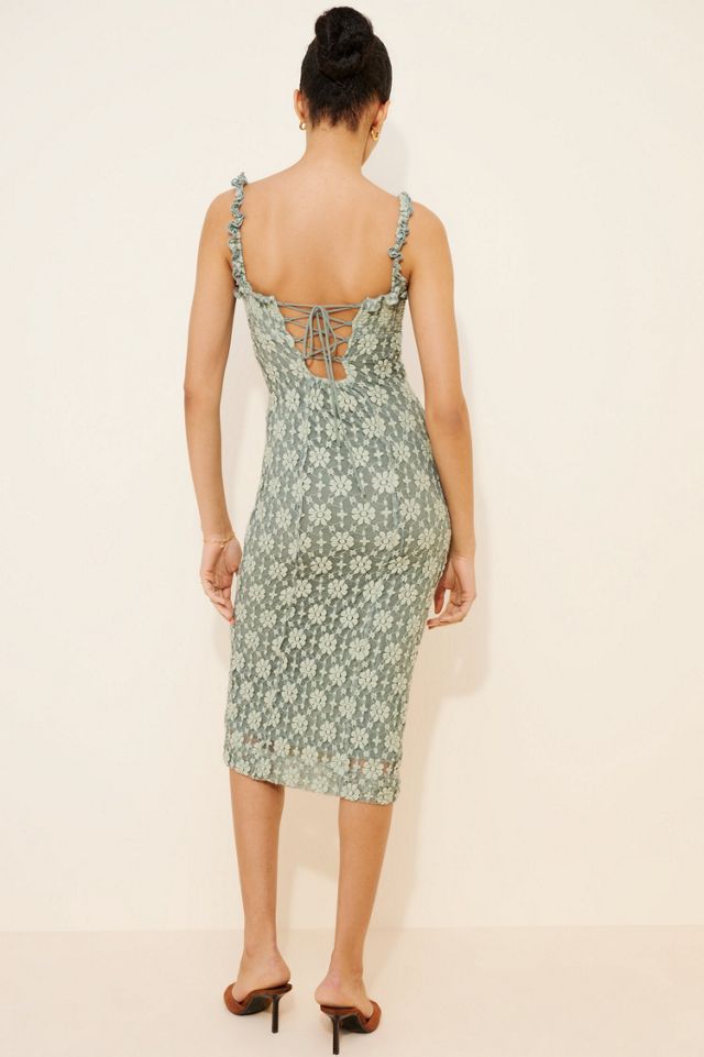 Lucinda Lace Midi Dress #1
