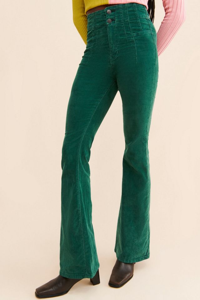 Jayde Corduroy Flare Pants #1
