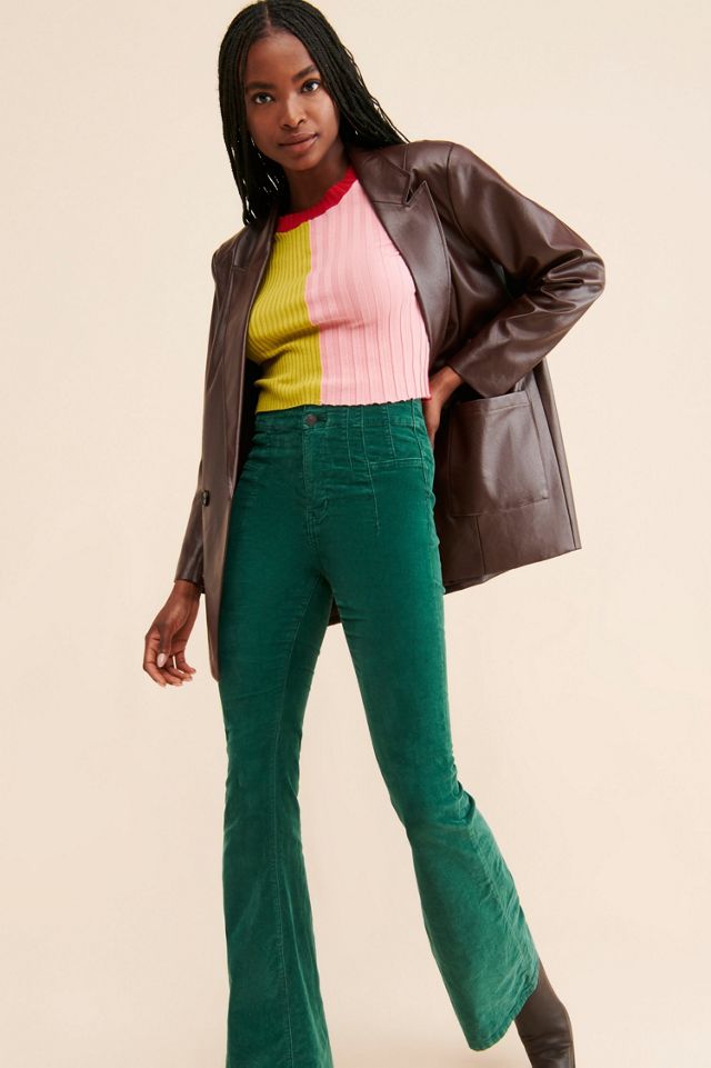 Jayde Corduroy Flare Pants #2