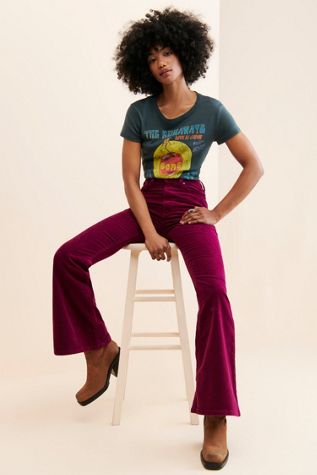 Lee Vintage High-Rise Flare Corduroy Pants
