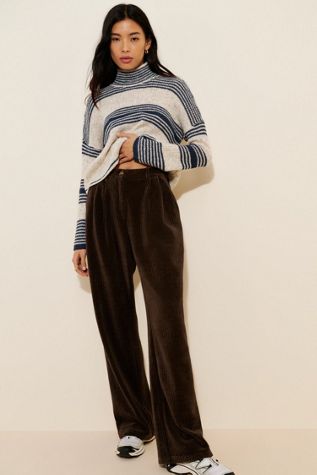 Rumored Simon High-Rise Corduroy Pants