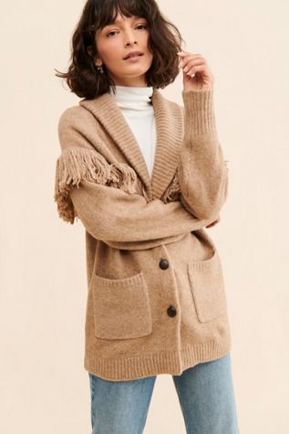 Saylor Janey Fringe Cardigan