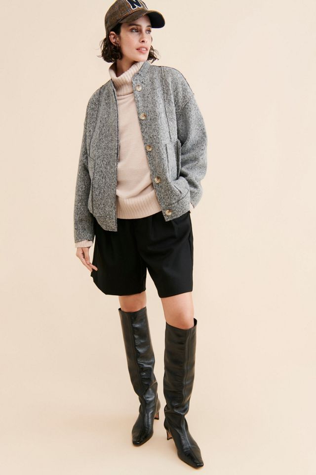Willow Oversized Bomber Jacket #1