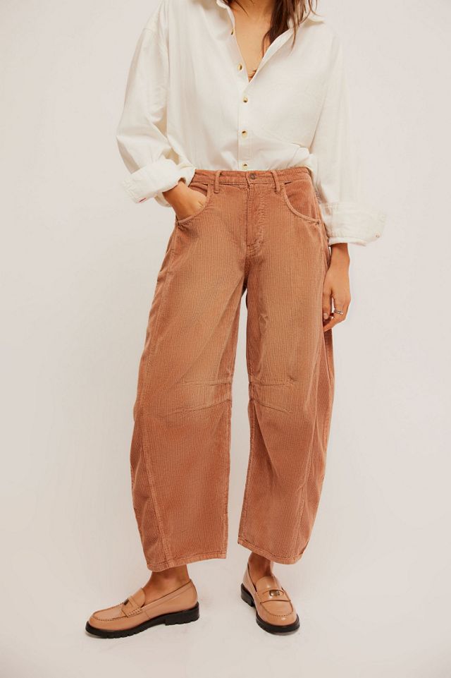 Good Luck Mid-Rise Cord Barrel Jeans #3