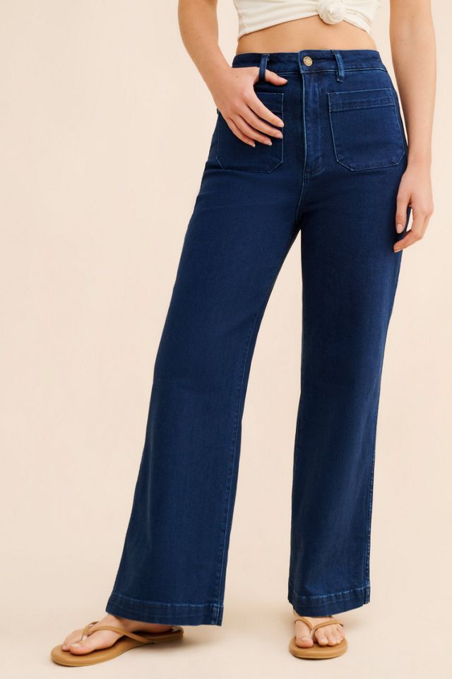 Rolla's Wide-Leg Full Length Sailor Jeans #2