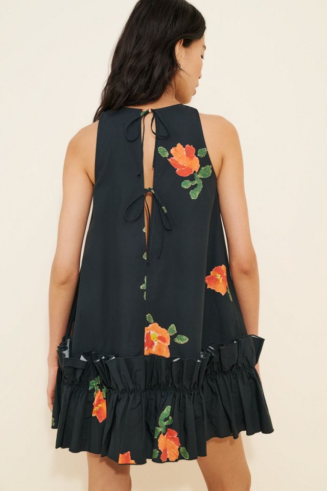 Naya Rea Printed Lucy Ruffle Mini Dress #1