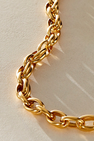 Женская цепочка ALV Woven Chain, цвет: Золотой — фото 4