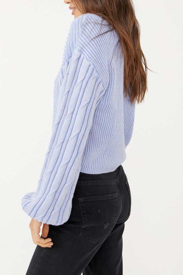 When It Rains V Neck Sweater #2