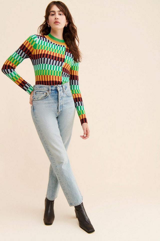 Find Me Now Striped Mock Neck Sweater #3