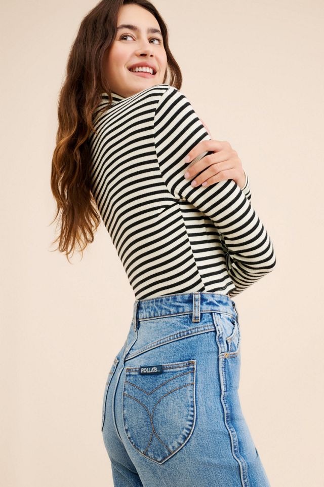 Rolla's Heidi Wide Leg High-Rise Jeans #2