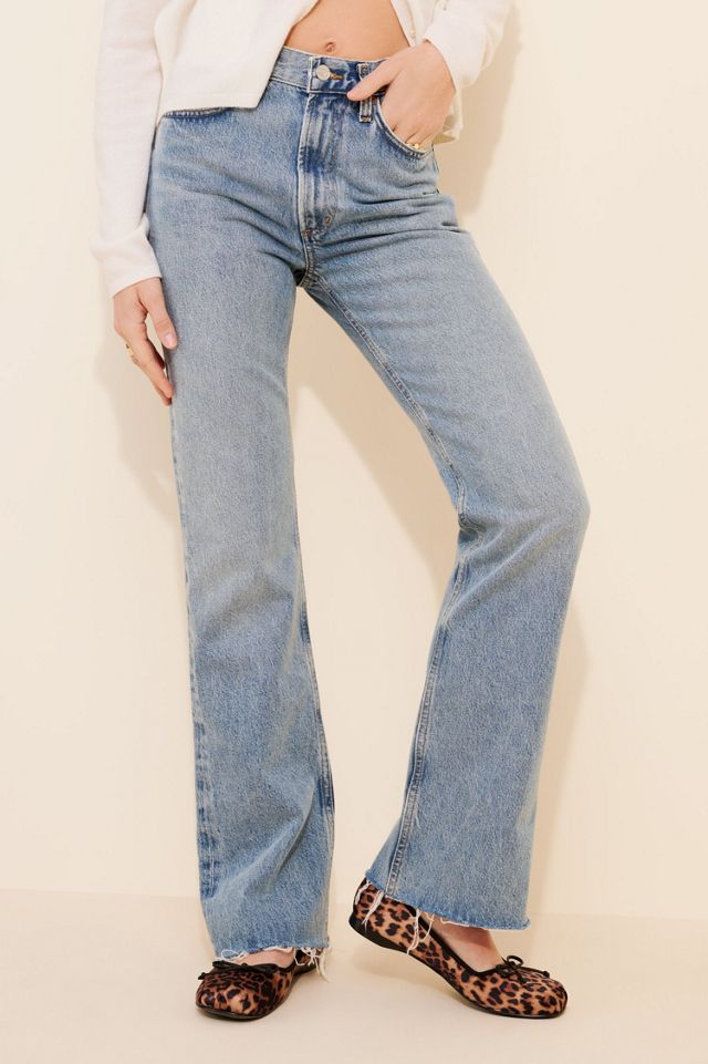 AGOLDE Leena Baby Flare Jeans #4