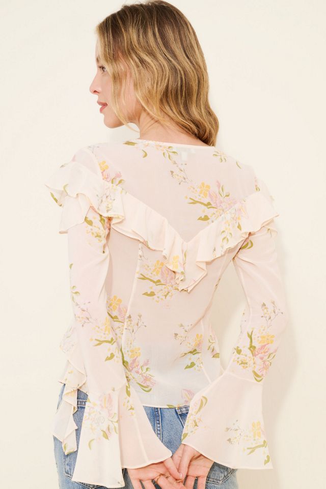 Saemdi Date Night Ruffle Top #2