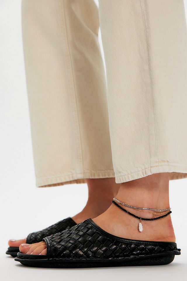 VIBAe Saint Tropez Woven Slide Sandals #2