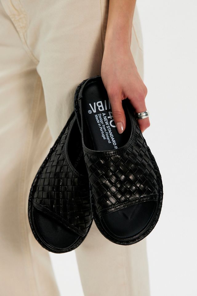 VIBAe Saint Tropez Woven Slide Sandals #3