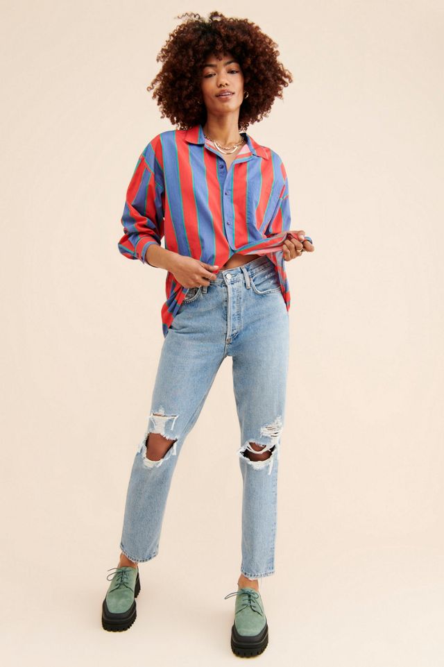AGOLDE Fen High Rise Relaxed Jeans #3