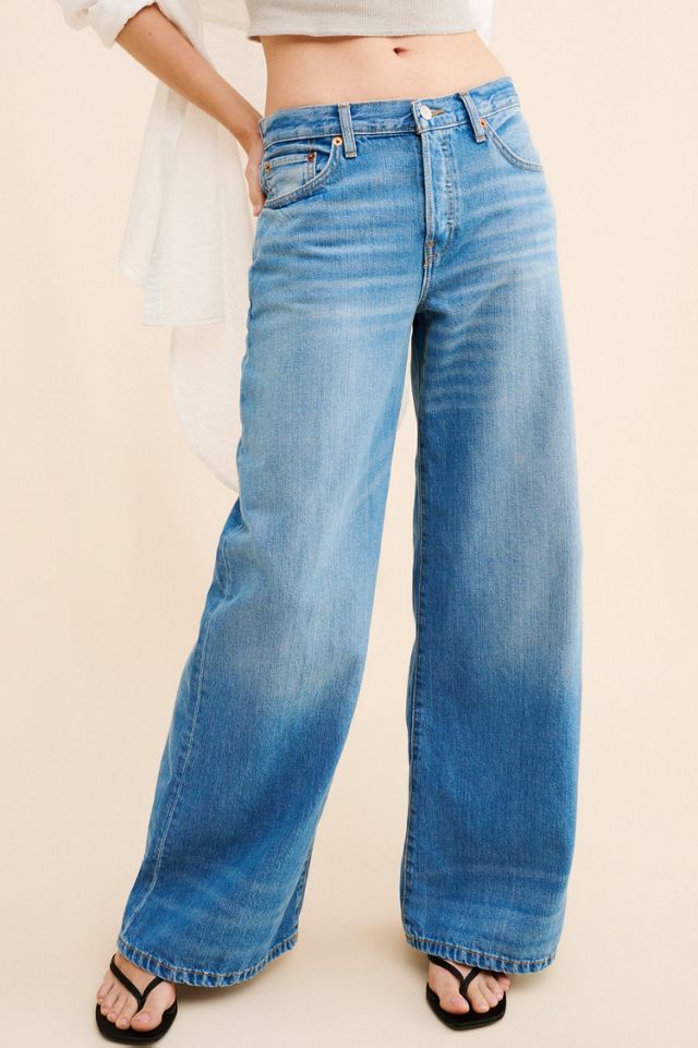 RE/DONE Mid-Rise Palazzo Jeans #2