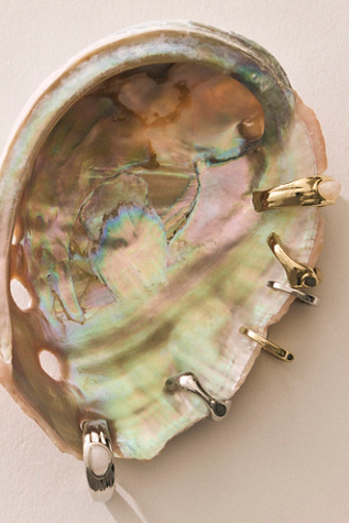 Adoline Ear Cuff Set by Free People in Silver