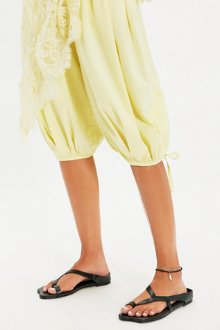 ALOHAS Dawn Asymmetric Sandals at Free People in Black, Size: EU 37